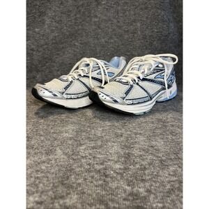 Brooks Women's Ghost 2 GO2 Series Silver/Blue‎ Sz 8 Style 1200591B444 EUC!